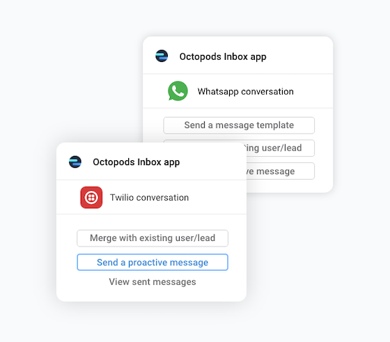 Octopods Inbox app screenshot